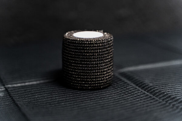 Cohesive Disposable Black Tattoo Machine Grip Tape